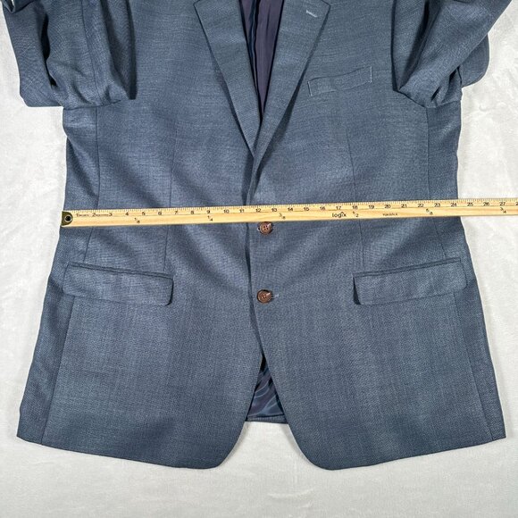 Lauren Ralph Lauren Blazer Men Size 50L Gray Two Button Jacket Macys Mens Store - Picture 4 of 12